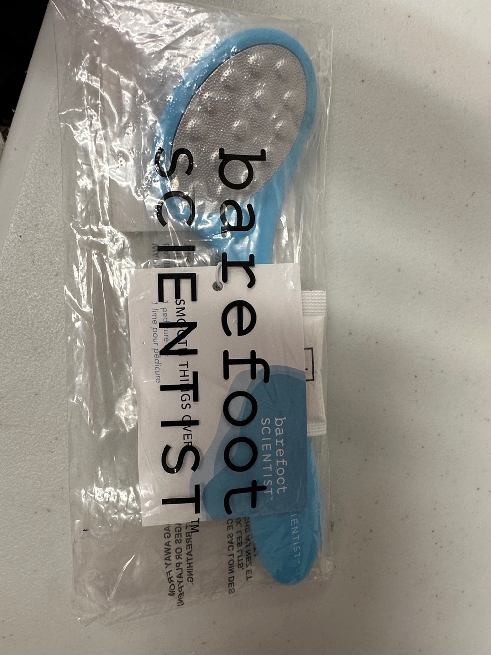 Barefoot Scientist Blue Foot File for Smooth Heels
